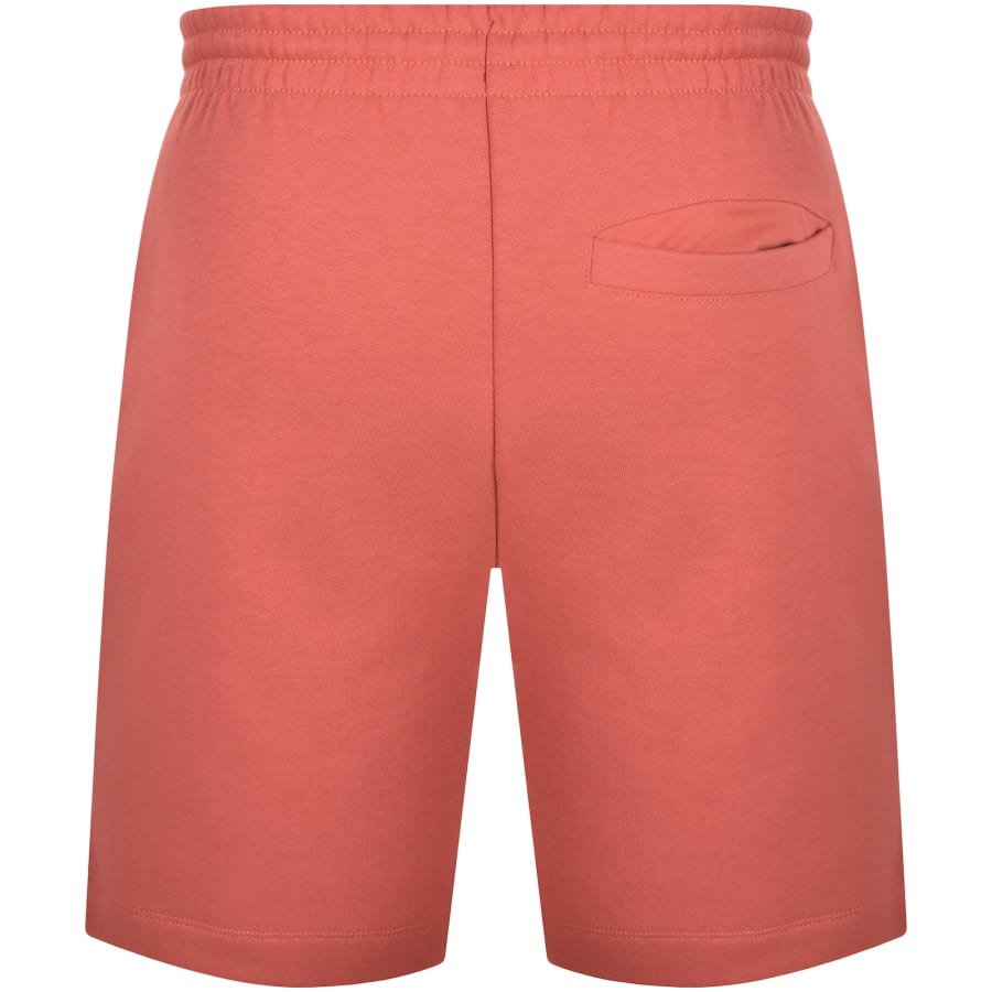 Red lacoste shorts outlet